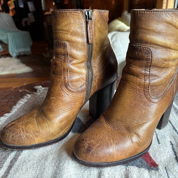 Frye Cowboy Booties - Picture 1 of 9